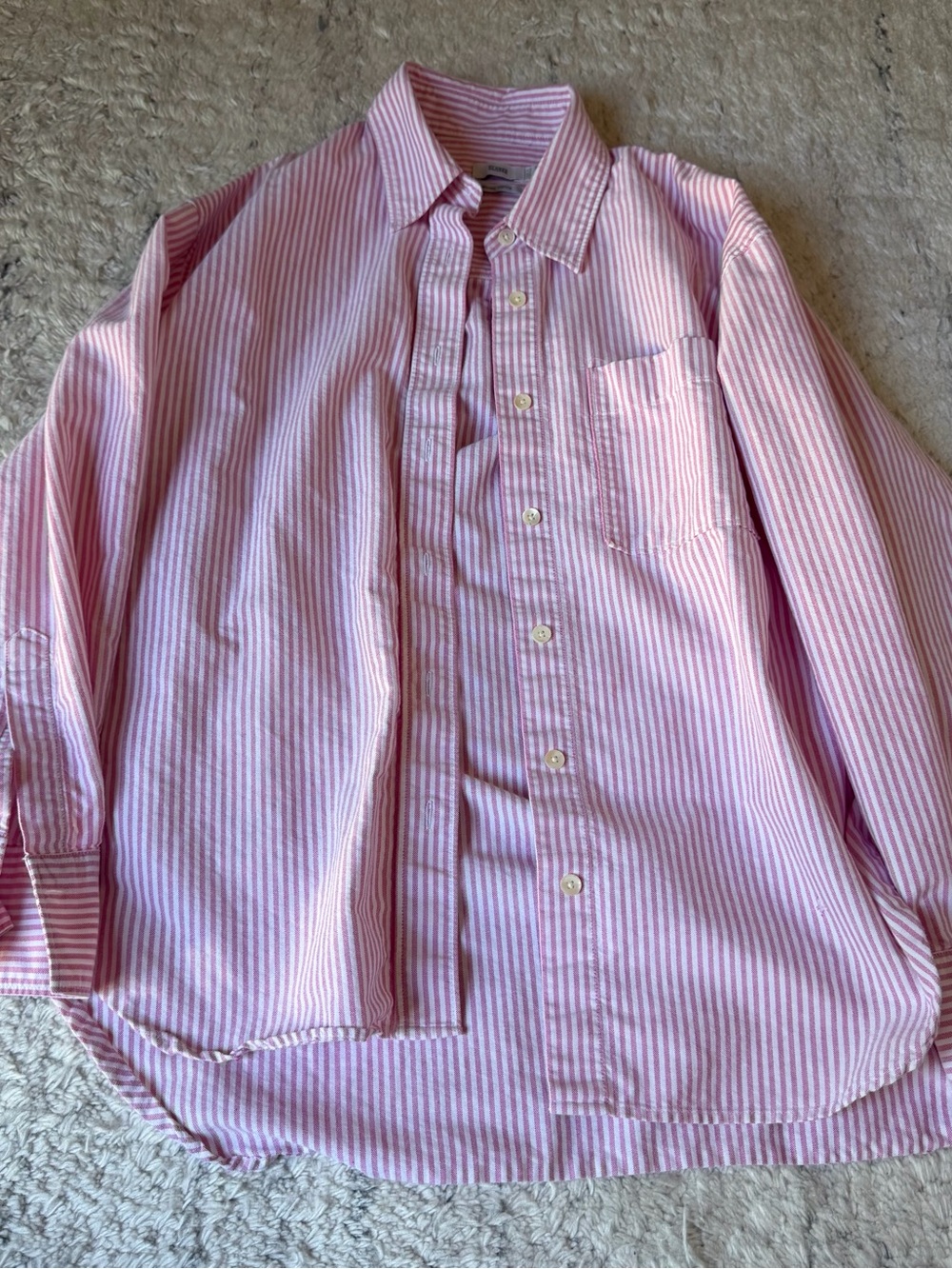 Women’s CLOSED Pink Stripe Button-Up Shirt